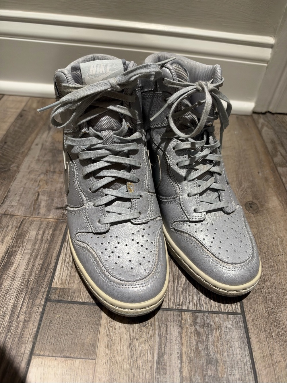 Nike Dunk Sky High Wedge Size 7.5 Pre-Owned